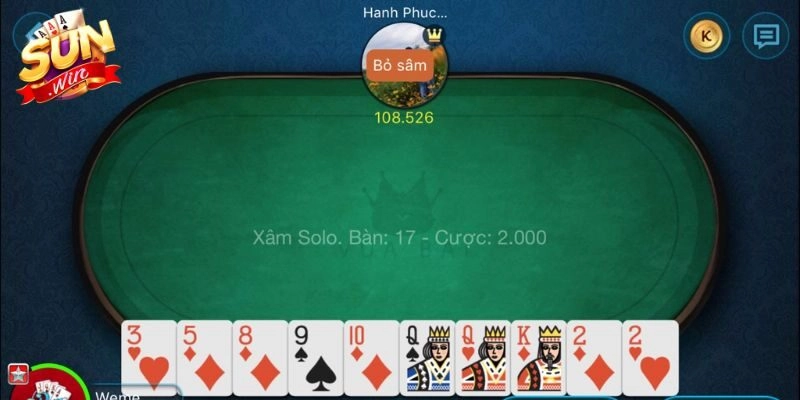 Giao diện chơi game thân thiện